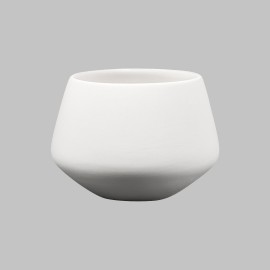 Ceramic Bisque Flora Vase - Case of 6 Ceramic Bisque Flora Vase - Case of 6